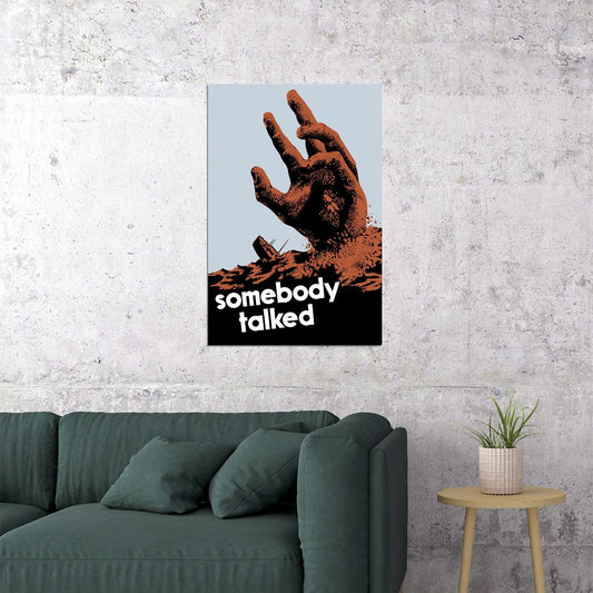Somebody Talked World War 2 Vintage Style Poster Wall Art Print Home Wall Decor - xonomax