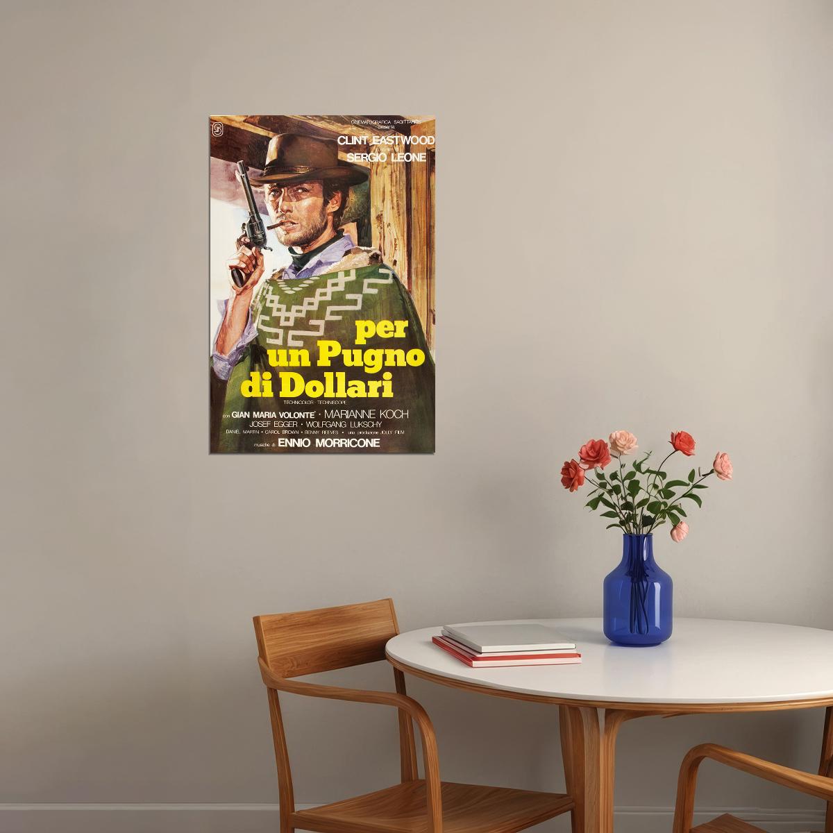 A Few Dollars More Movie Western Drama Poster Wall Art Print Home Wall Decor - xonomax