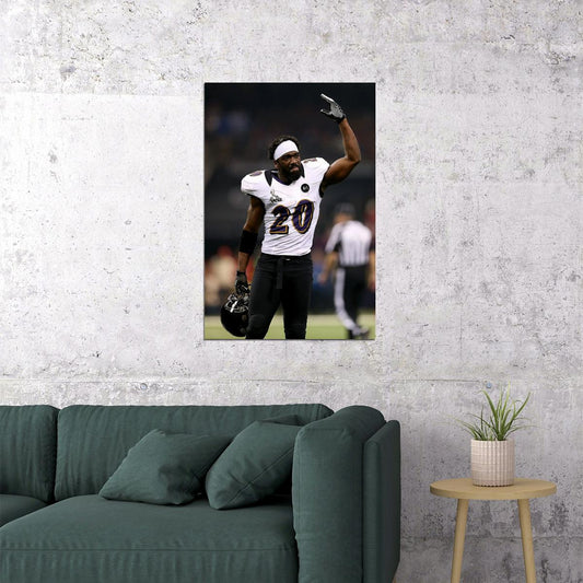 Ed Reed Baltimore American Football Player Poster Wall Art Print Home Wall Decor - xonomax