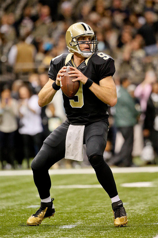 Drew Brees New Orleans American Football Player Poster Wall Art Print Home Wall Decor - xonomax