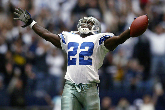 Emmitt Smith Dallas American Football Player Poster Wall Art Print Home Wall Decor - xonomax