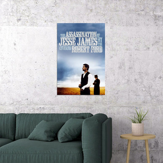 The Assassination Of Jesse James Movie Biography Crime Poster Wall Art Print Home Wall Decor - xonomax