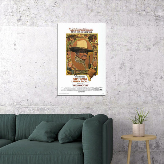 The Shootist Movie Drama Romantic Western Poster Wall Art Print Home Wall Decor - xonomax