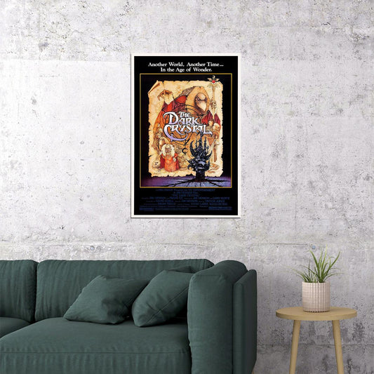 The Dark Crystal 1982 Movie Adventure Fantasy Poster Wall Art Print Home Wall Decor - xonomax