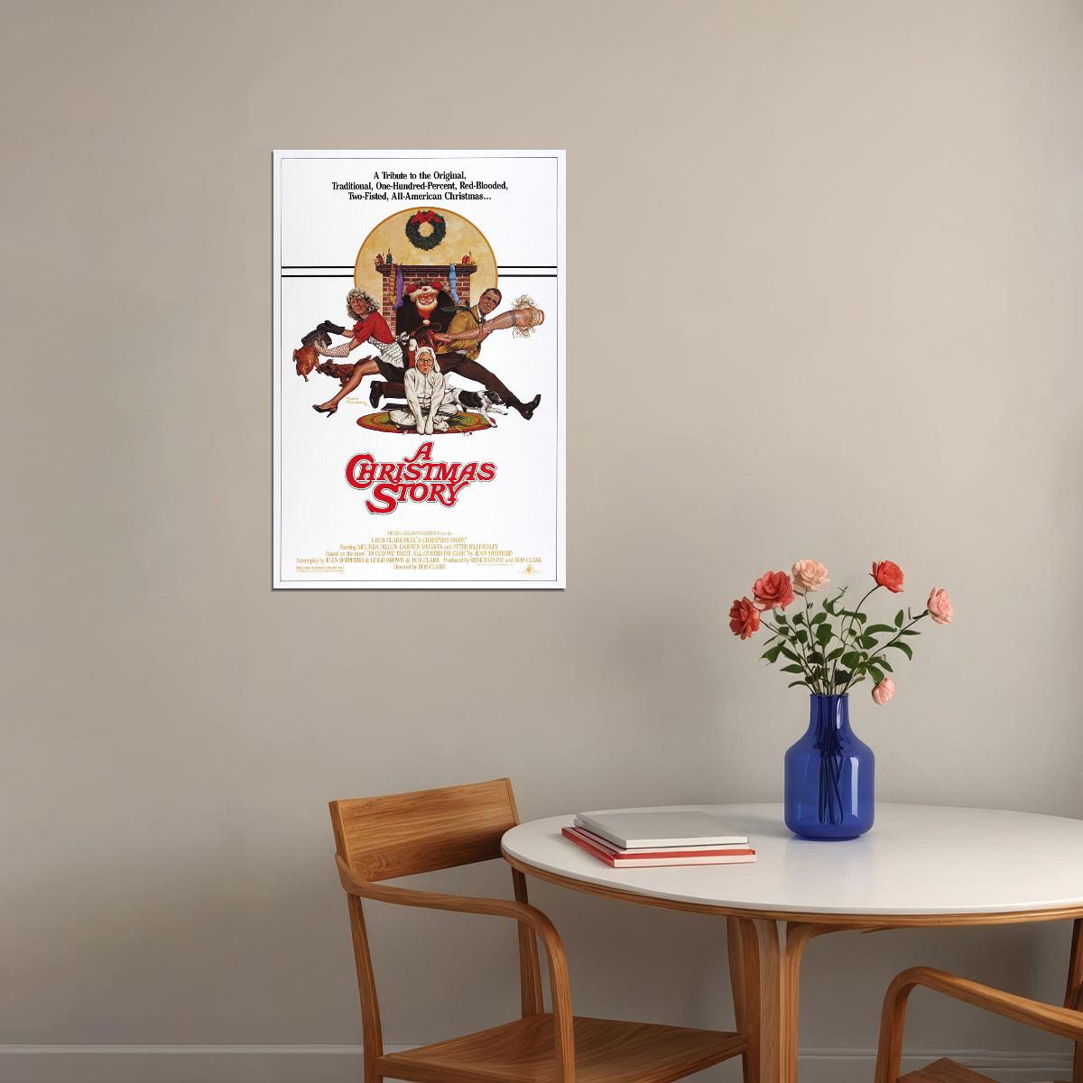 A Christmas Story Movie Family Comedy Poster Wall Art Print Home Wall Decor - xonomax