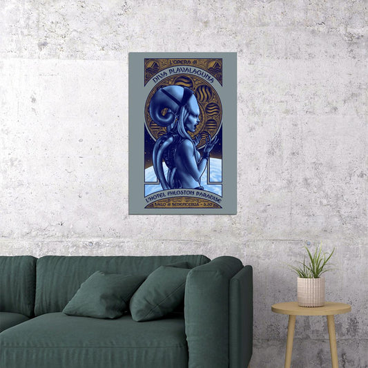 The Fifth Element Movie Alternate Version Action Poster Wall Art Print Home Wall Decor - xonomax