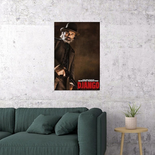 Django Unchained Movie Drama Western Action Poster Wall Art Print Home Wall Decor - xonomax