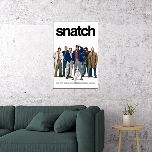 Snatch Movie Comedy Crime Adventure Poster Wall Art Print Home Wall Decor - xonomax
