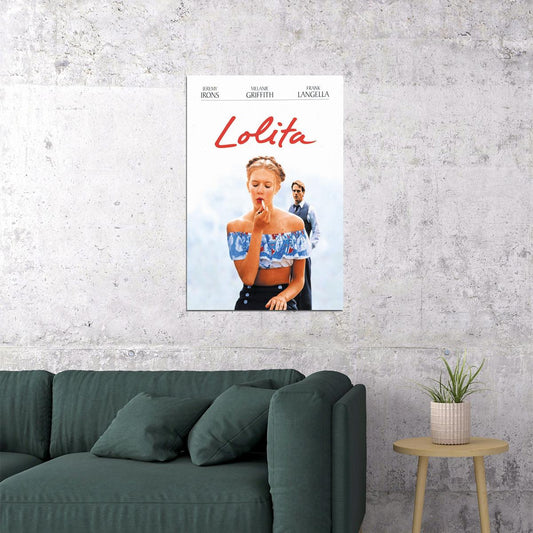 Lolita 1997 Movie Drama Romantic Poster Wall Art Print Home Wall Decor - xonomax