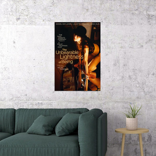 The Unbearable Lightness Of Being Movie Drama Romantic Poster Wall Art Print Home Wall Decor - xonomax