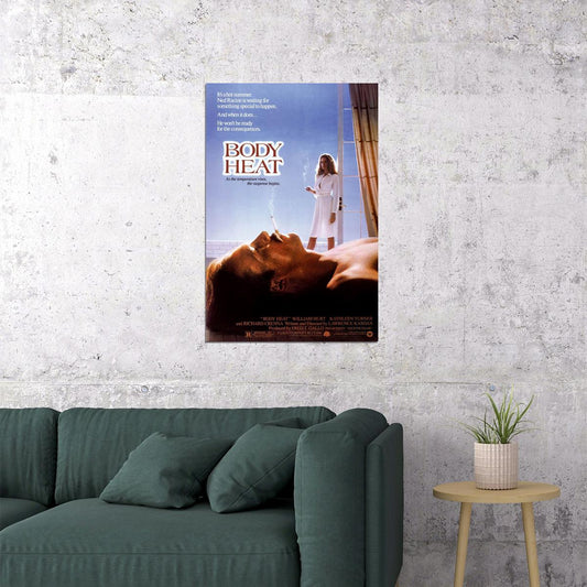 Body Heat Movie Crime Drama Romance Poster Wall Art Print Home Wall Decor - xonomax