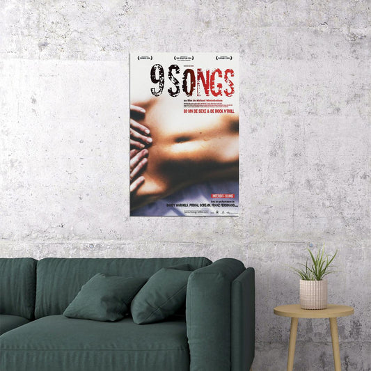 9 Songs Movie Music Romantic Lovely Poster Wall Art Print Home Wall Decor - xonomax