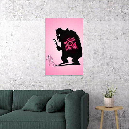 The Return Of The Pink Panther Movie Comedy Crime Mystery Poster Wall Art Print Home Wall Decor - xonomax