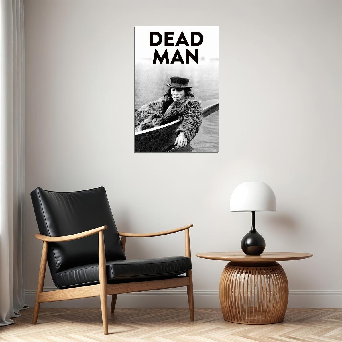 Dead Man Movie Drama Fantasy Action Poster Wall Art Print Home Wall Decor - xonomax