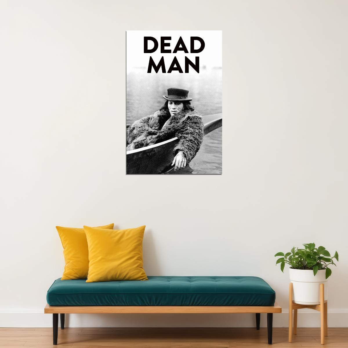 Dead Man Movie Drama Fantasy Action Poster Wall Art Print Home Wall Decor - xonomax