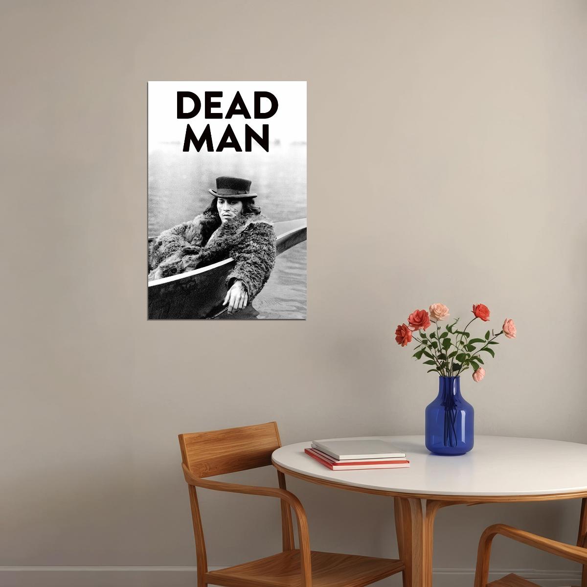 Dead Man Movie Drama Fantasy Action Poster Wall Art Print Home Wall Decor - xonomax