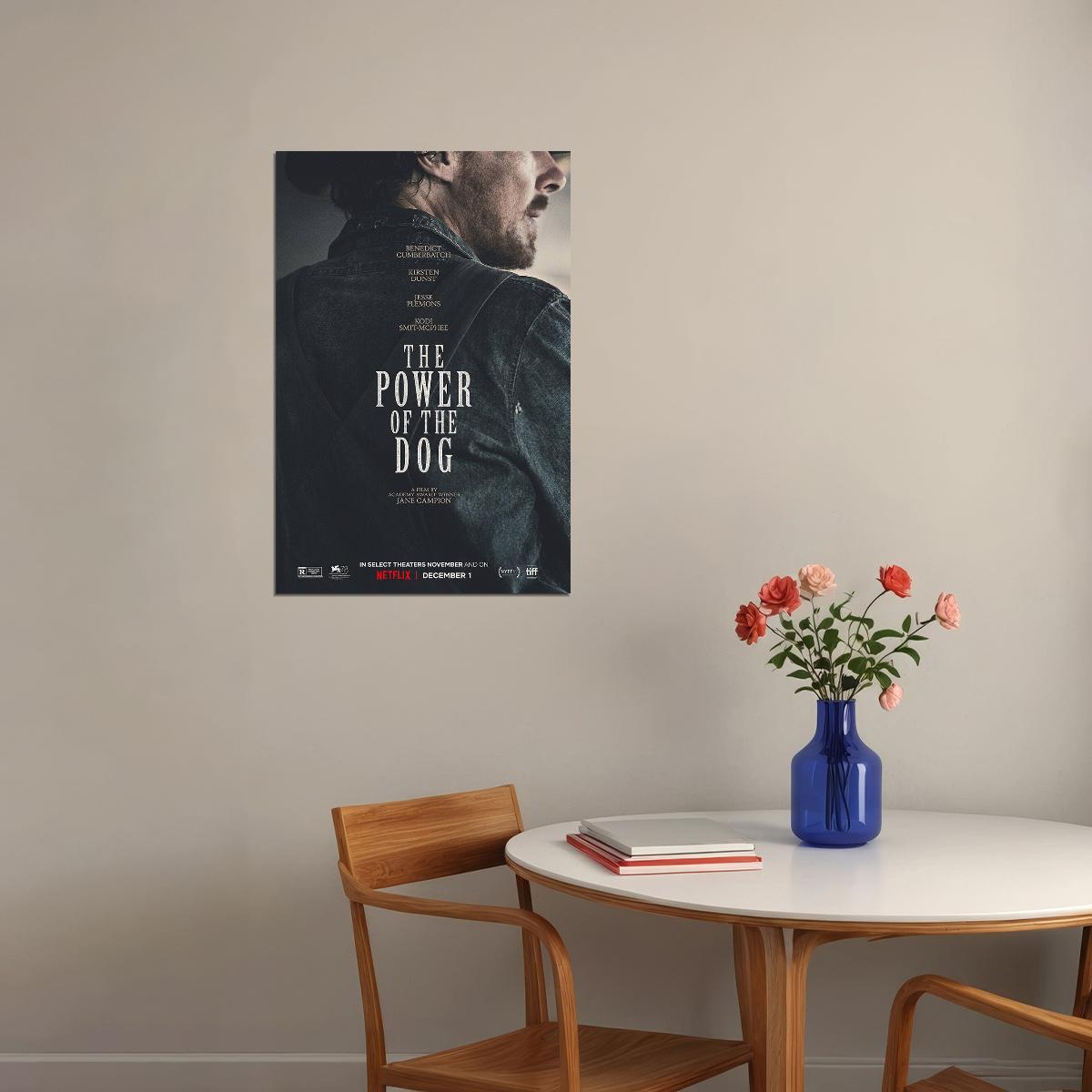 The Power Of The Dog Movie Drama Western Poster Wall Art Print Home Wall Decor - xonomax