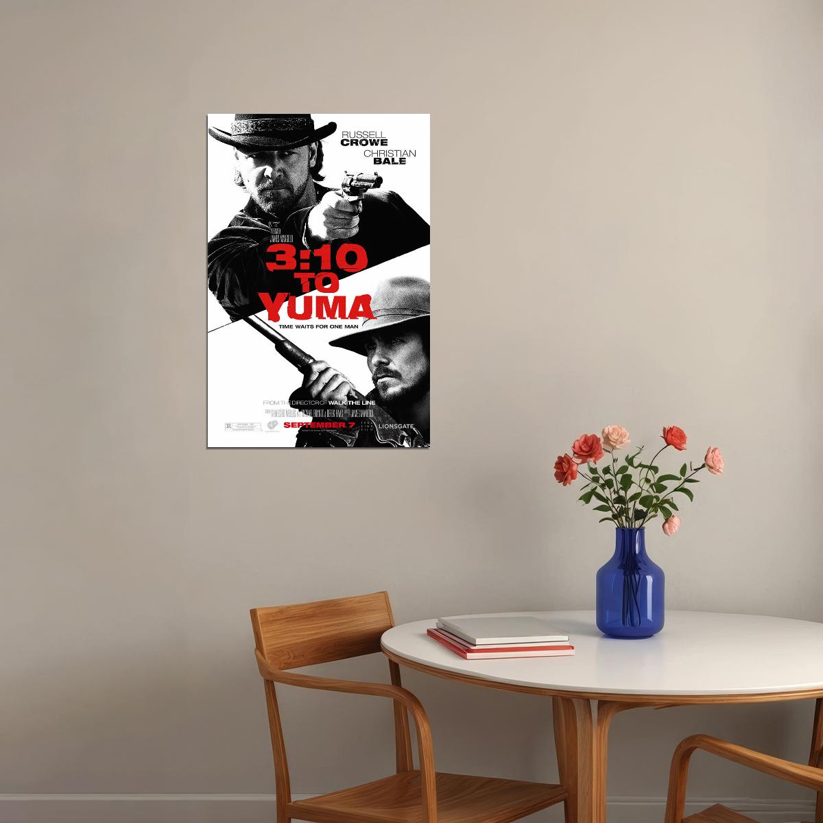 3:10 To Yuma Movie Action Crime Drama Poster Wall Art Print Home Wall Decor - xonomax