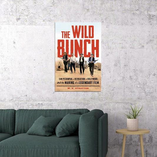 The Wild Bunch Movie Action Adventure Drama Poster Wall Art Print Home Wall Decor - xonomax