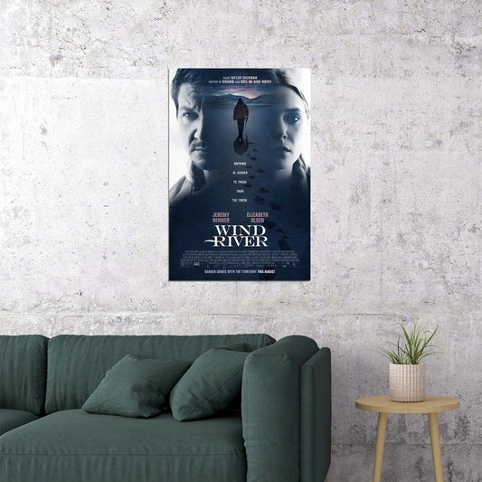 Wind River Movie Crime Drama Mystery Poster Wall Art Print Home Wall Decor - xonomax