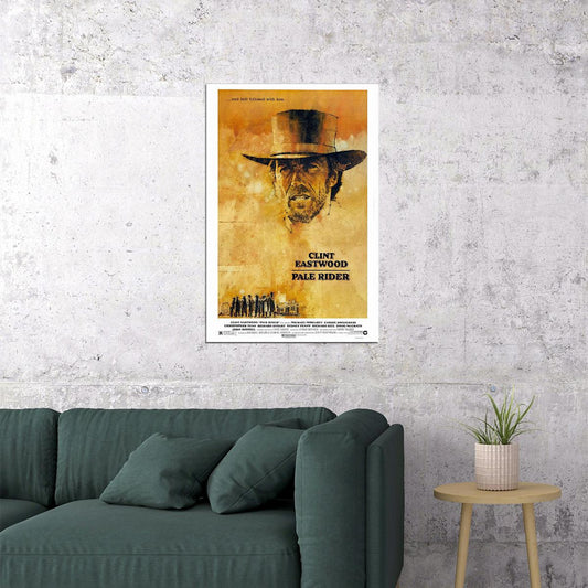 Pale Rider Movie Drama Western Adventure Poster Wall Art Print Home Wall Decor - xonomax