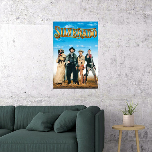 Silverado Movie Action Crime Drama Poster Wall Art Print Home Wall Decor - xonomax