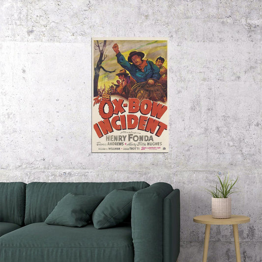 The Ox-bow Incident Movie Drama Western Poster Wall Art Print Home Wall Decor - xonomax