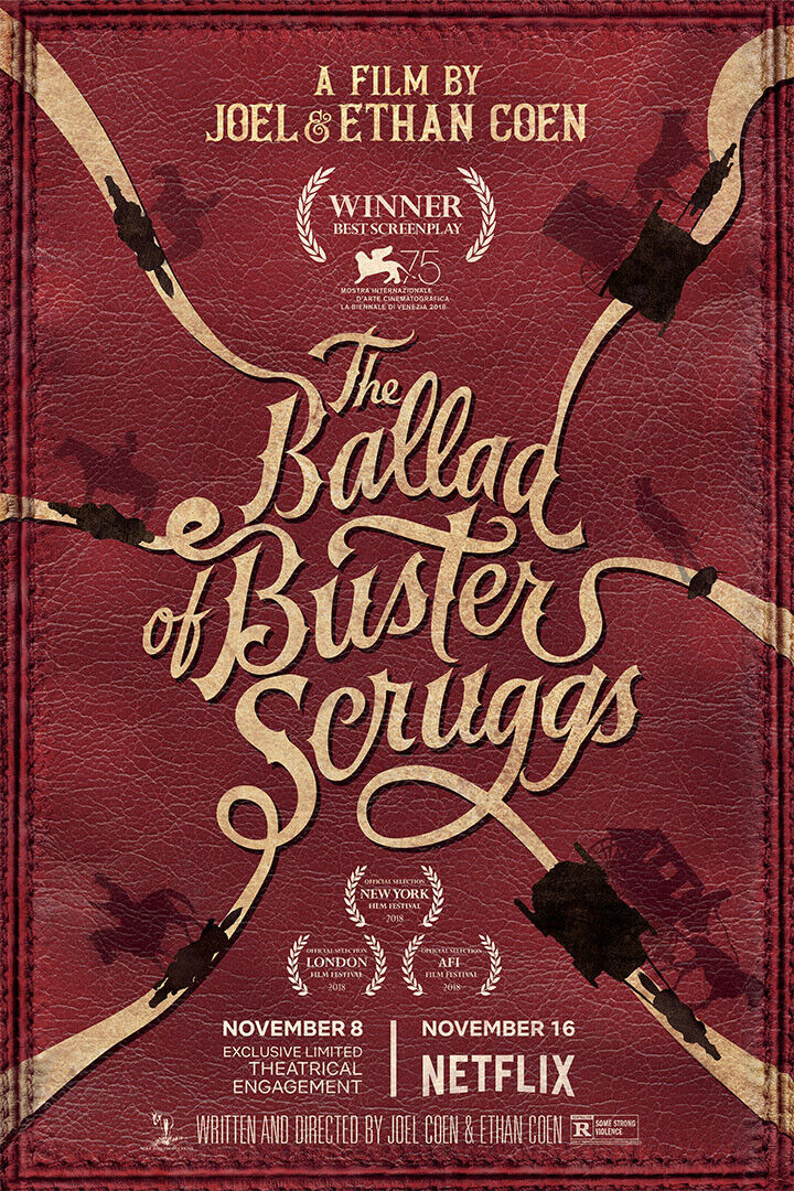 The Ballad Of Buster Scruggs Movie Musical Comedy Drama Poster Wall Art Print Home Wall Decor