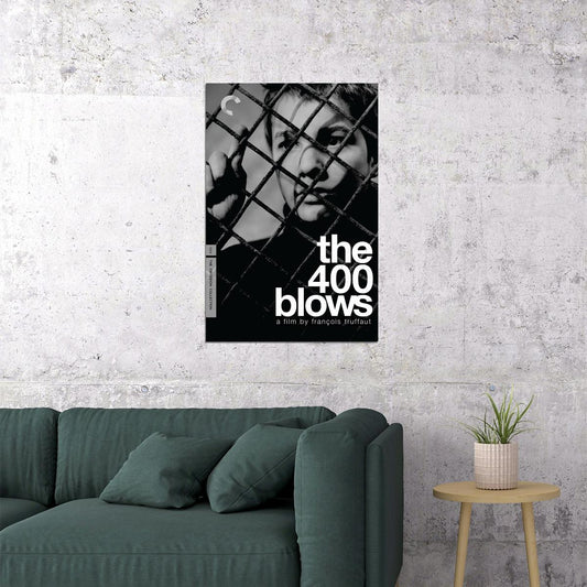 The 400 Blows Movie Crime Drama Poster Wall Art Print Home Wall Decor - xonomax