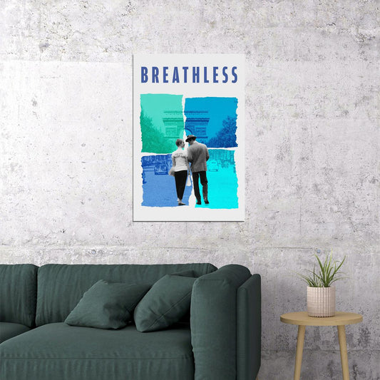 Out Of Breath Movie Crime Drama Poster Wall Art Print Home Wall Decor - xonomax