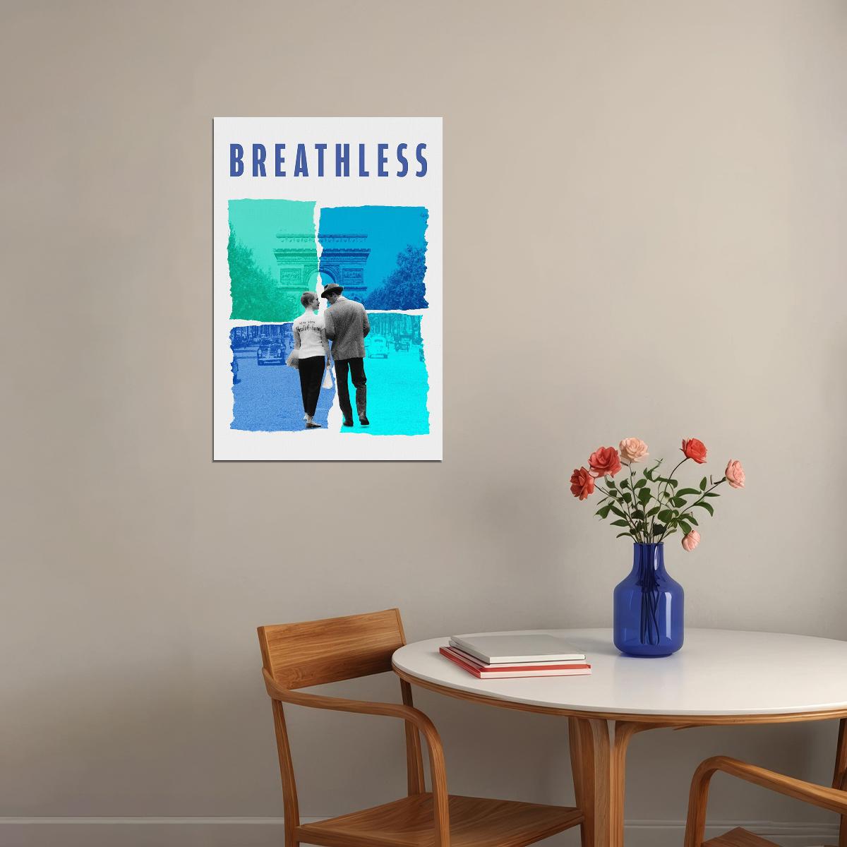 Out Of Breath Movie Crime Drama Poster Wall Art Print Home Wall Decor - xonomax