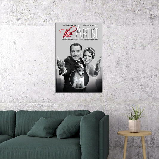 The Artist Movie Drama Romantic Comedy Poster Wall Art Print Home Wall Decor - xonomax