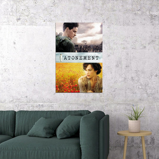Atonement Movie Drama Mystery Romantic Poster Wall Art Print Home Wall Decor - xonomax