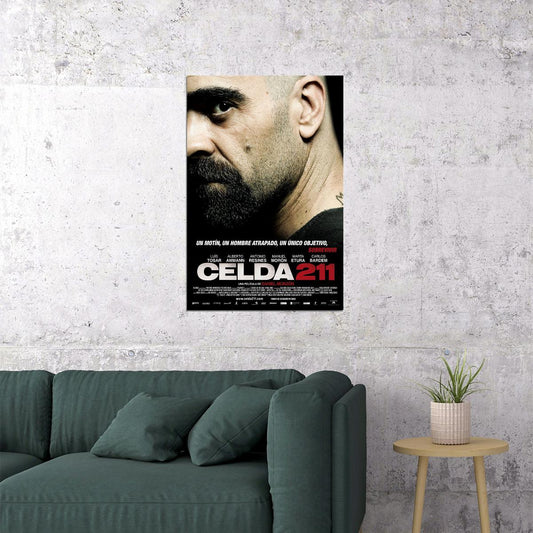 Cell 211 Movie Action Crime Drama Adventure Poster Wall Art Print Home Wall Decor - xonomax