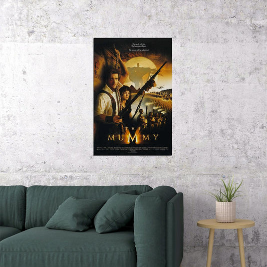 The Mummy Movie Action Adventure Poster Wall Art Print Home Wall Decor - xonomax