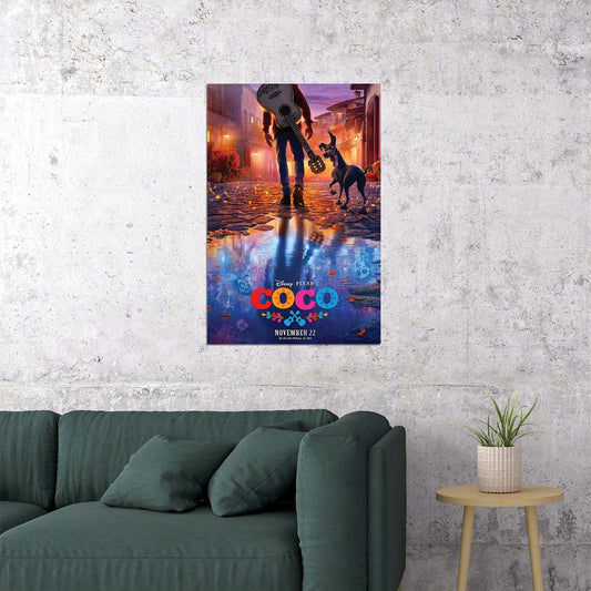 Coco Movie Animation Adventure Poster Wall Art Print Home Wall Decor - xonomax