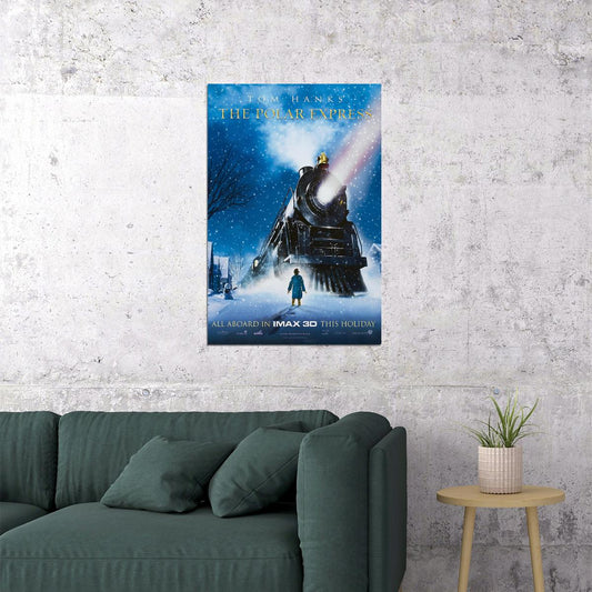 The Polar Express Animation Movie Adventure Comedy Poster Wall Art Print Home Wall Decor - xonomax