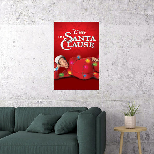 The Santa Clause Movie Comedy Drama Family Poster Wall Art Print Home Wall Decor - xonomax