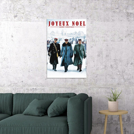 Joyeux Noel Movie Drama History Music Poster Wall Art Print Home Wall Decor - xonomax