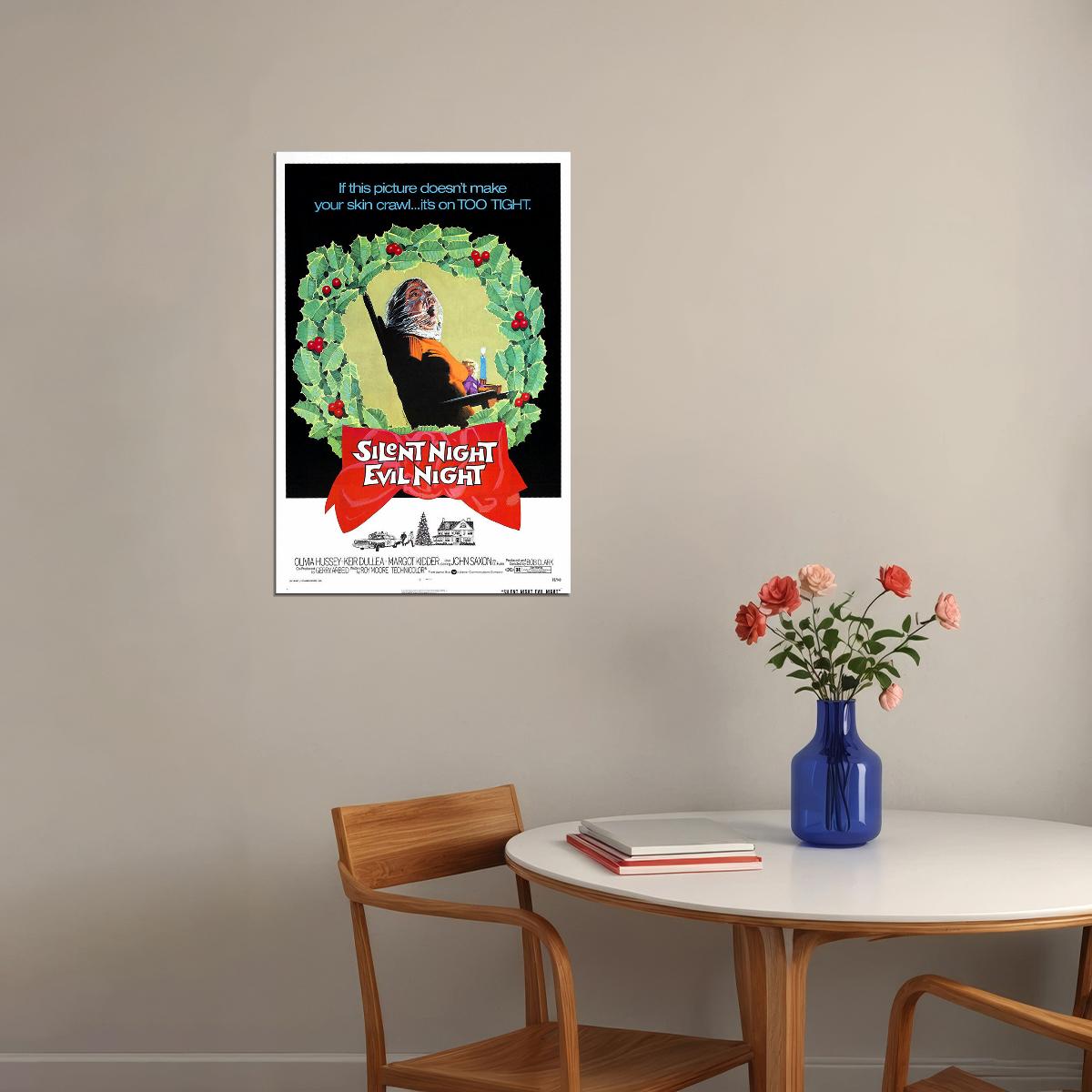 Black Christmas 1974 Movie Horror Mystery Thriller Poster Wall Art Print Home Wall Decor - xonomax