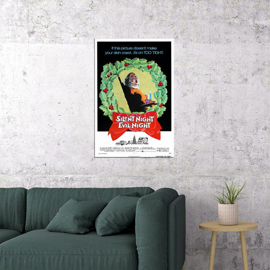 Black Christmas 1974 Movie Horror Mystery Thriller Poster Wall Art Print Home Wall Decor - xonomax