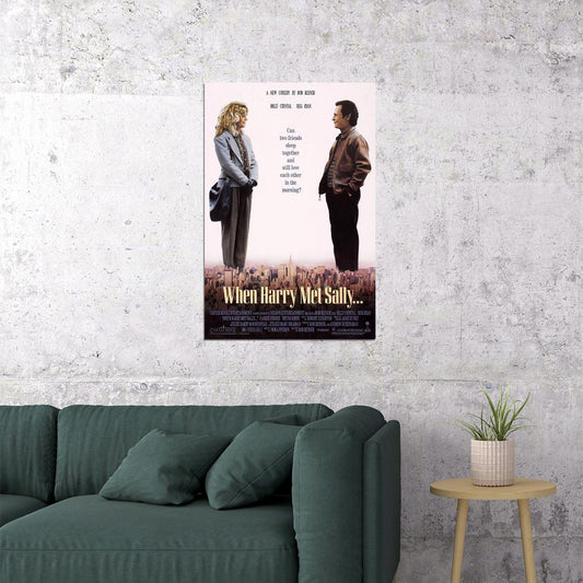 When Harry Met Sally Movie Comedy Drama Romance Poster Wall Art Print Home Wall Decor - xonomax