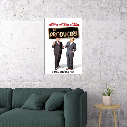 The Producers Movie Comedy Musical Crime Poster Wall Art Print Home Wall Decor - xonomax