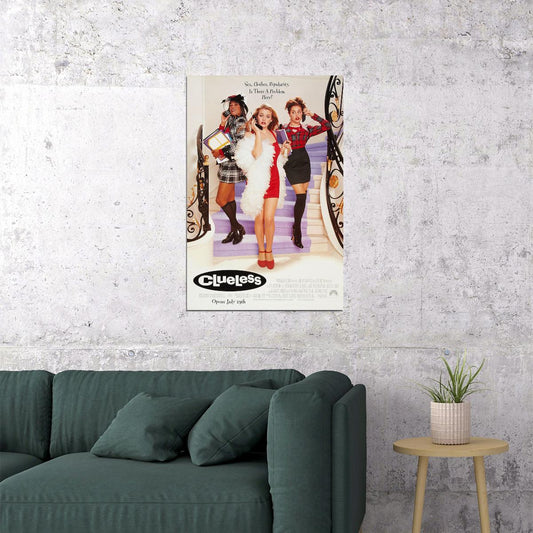 Clueless Comedy Movie Comedy Romance Poster Wall Art Print Home Wall Decor - xonomax