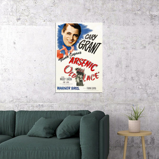 Arsenic And Old Lace Movie Comedy Thriller Comedy Poster Wall Art Print Home Wall Decor - xonomax