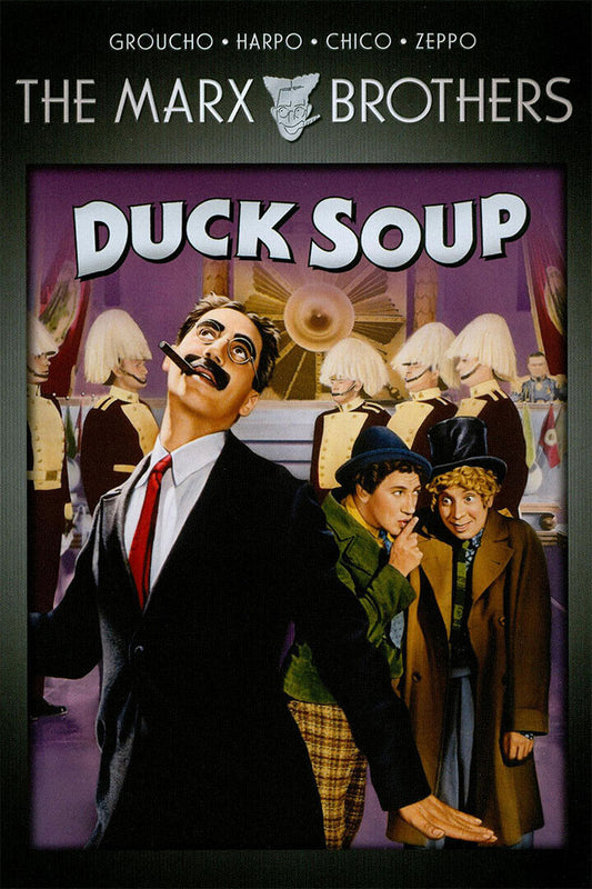 Duck Soup Movie Comedy Musical Poster Wall Art Print Home Wall Decor - xonomax