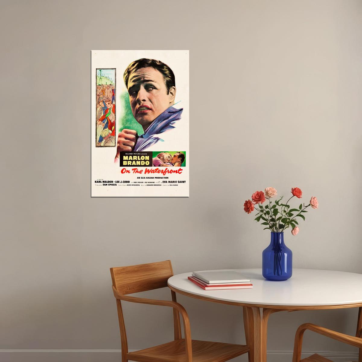 On The Waterfront Movie Crime Drama Thriller Poster Wall Art Print Home Wall Decor - xonomax