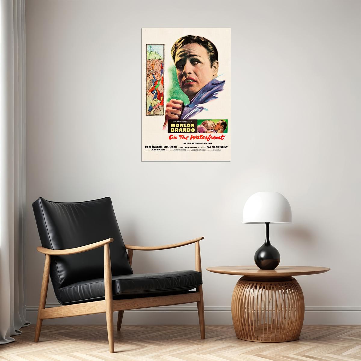 On The Waterfront Movie Crime Drama Thriller Poster Wall Art Print Home Wall Decor - xonomax