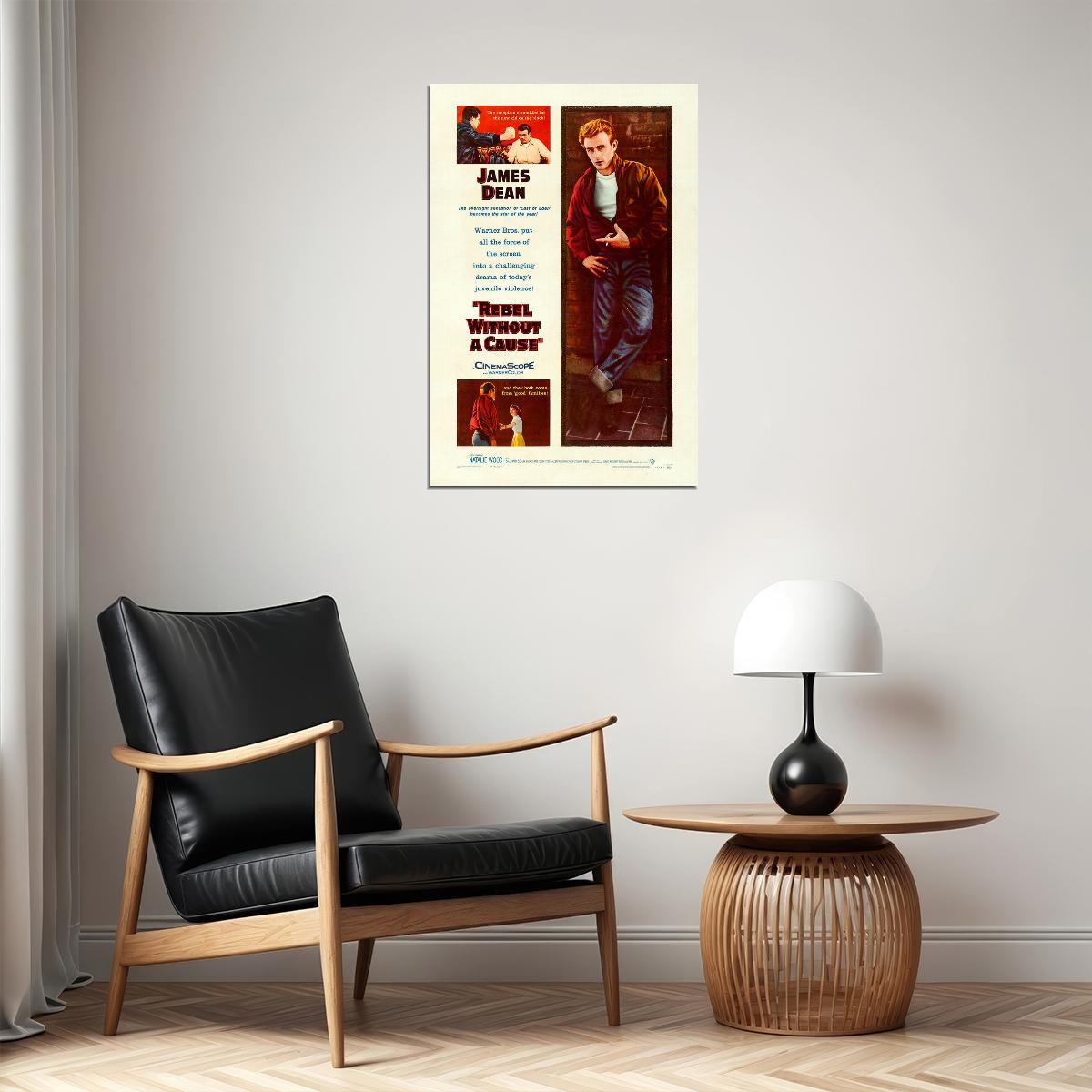 Rebel Without A Cause Movie Drama Action Poster Wall Art Print Home Wall Decor - xonomax