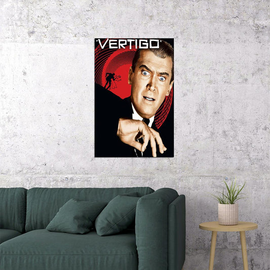 Vertigo Movie Romance Mystery Thriller Poster Wall Art Print Home Wall Decor - xonomax